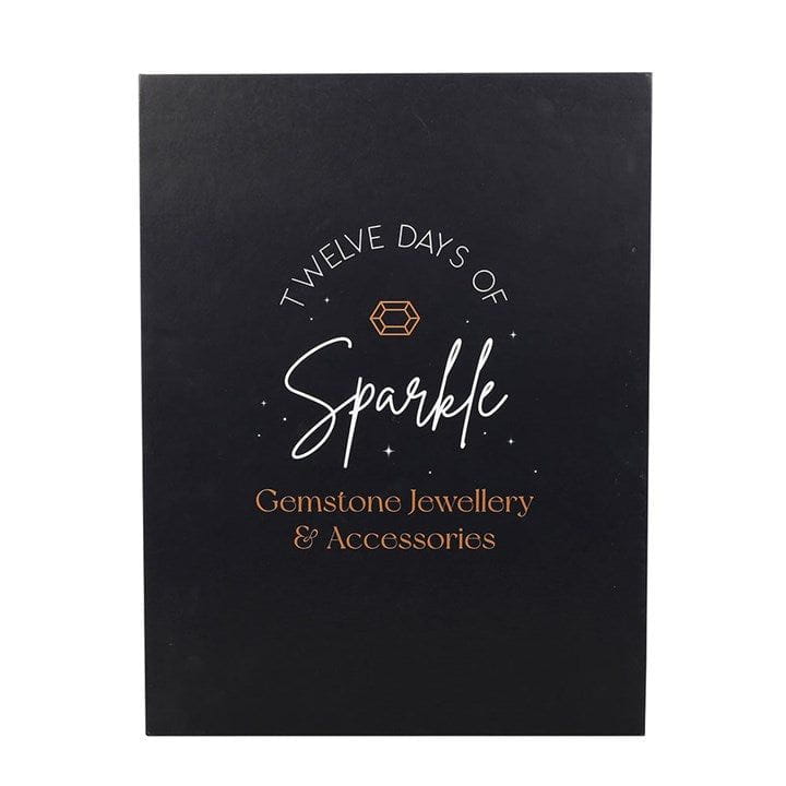 12 - Day Crystal Jewellery Advent Calendar | Gemstone Gift | Figurine