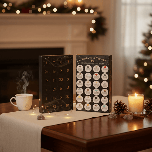 24 - Day Crystal Advent Calendar | Healing Gemstone Gift | Gift Idea