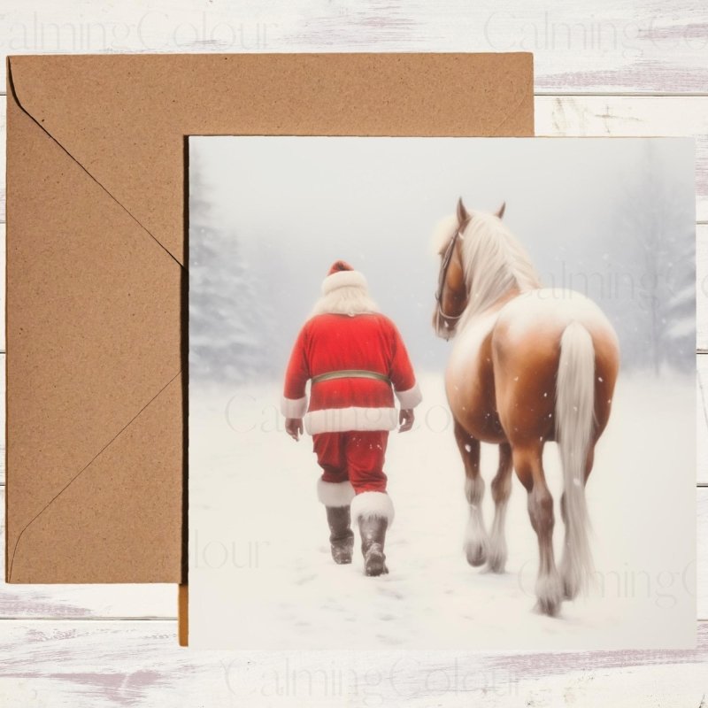 Chestnut Horse Christmas Cards | Equestrian MultiPack | Card Multipack