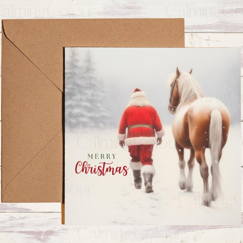 Chestnut Horse Christmas Cards | Equestrian MultiPack | Card Multipack
