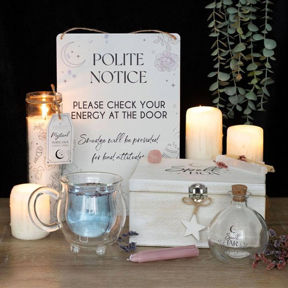 Glass Cauldron Mug | Clear Double Walled | Drinking Cup/Mug