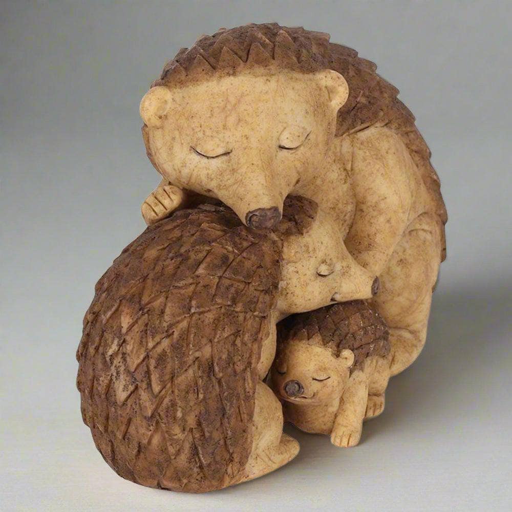 Hedgehog Family Ornament | Figurine