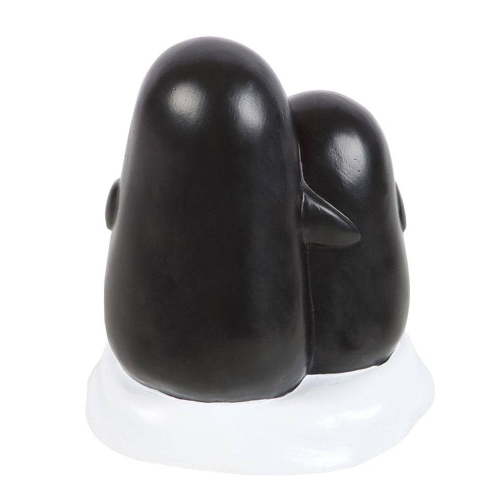 Pair Of Penguins | Resin Ornament | "Snuggle Season" | Figurine
