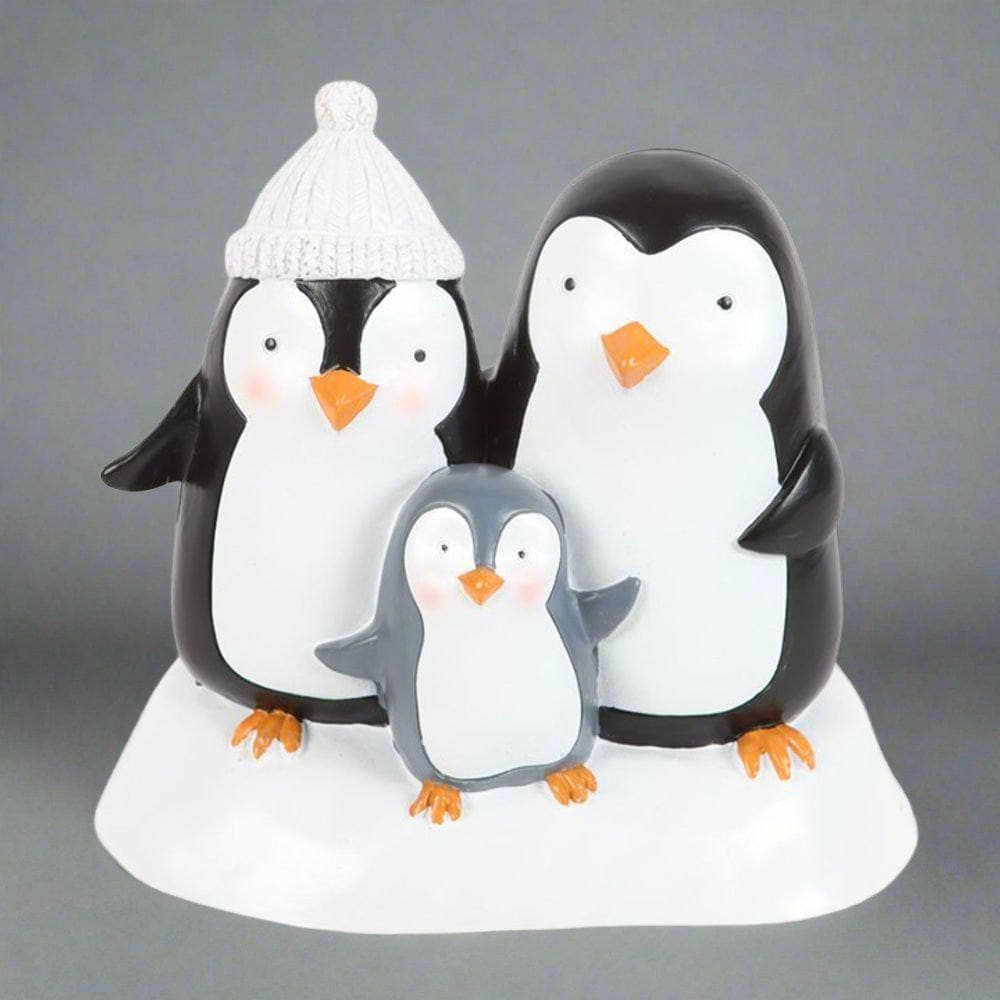 Penguin Family | Resin Ornament | Figurine