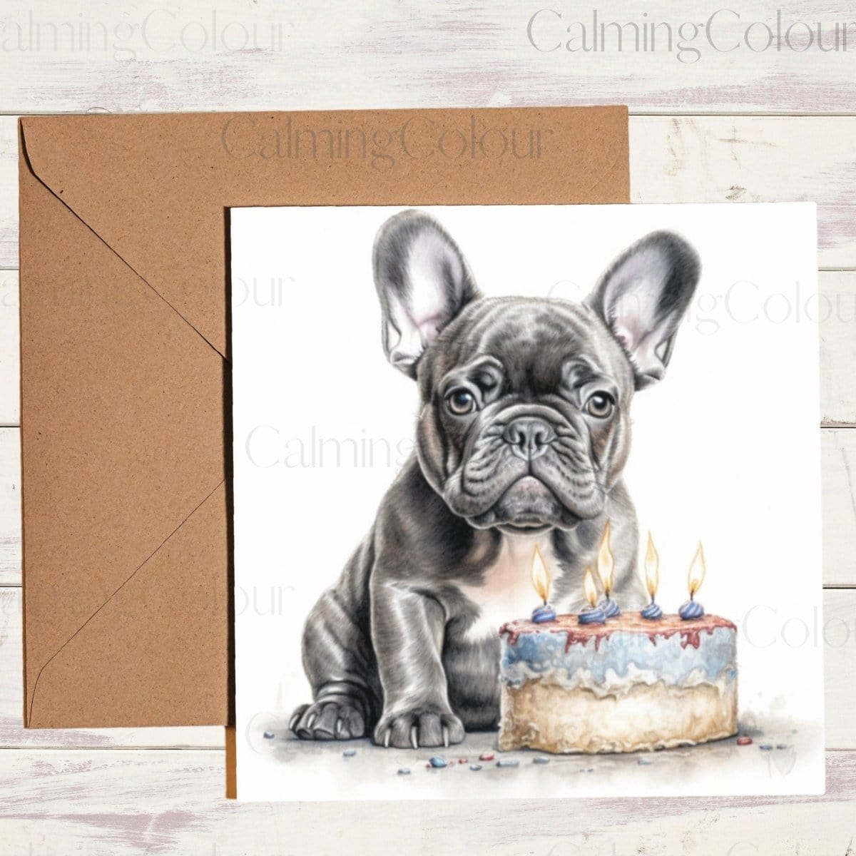 French Bulldog - Calming Colour