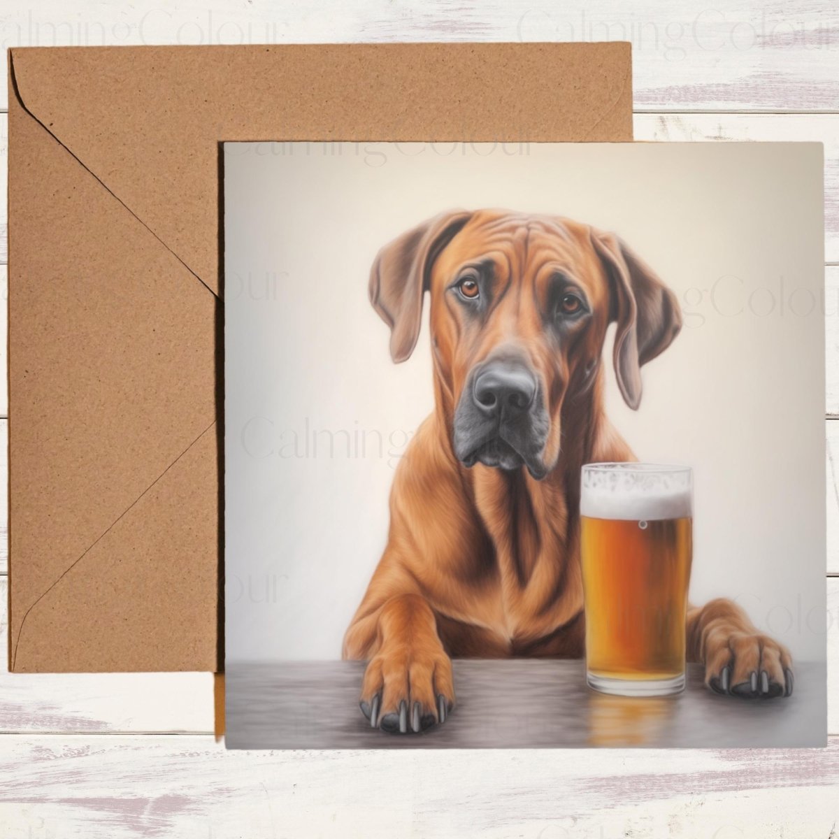 Rhodesian Ridgeback - Calming Colour