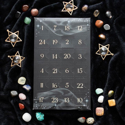 24 - Day Crystal Advent Calendar | Healing Gemstone Gift | Gift Idea