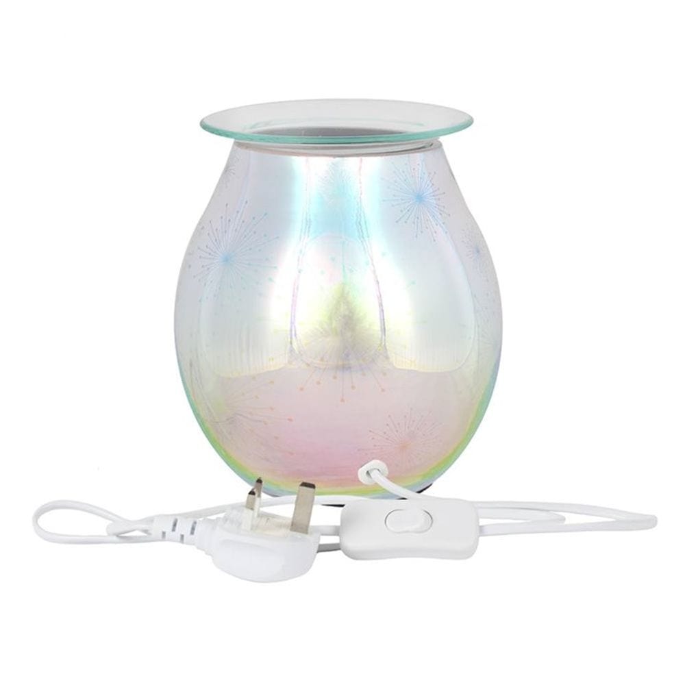 3D Firework Effect Light Up Electric Oil Burner | Calming Colour