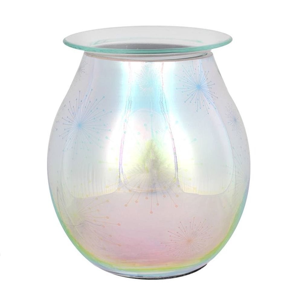 3D Firework Effect Light Up Electric Oil Burner | Calming Colour