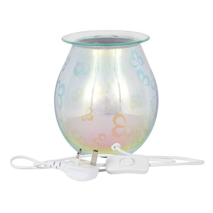 3D Flower Petal Light Up Electric Oil Burner | Calming Colour