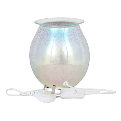 3D Geometric Light Up Electric Oil Burner | Calming Colour