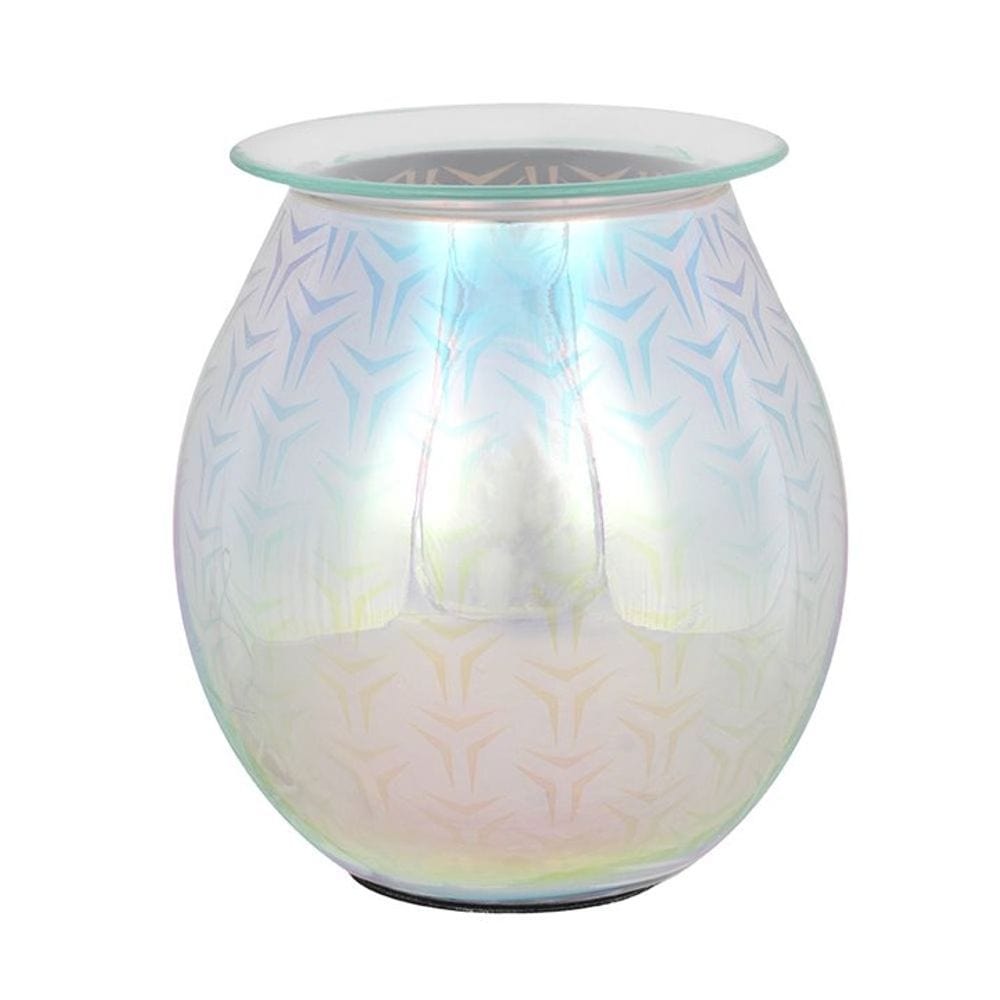 3D Geometric Light Up Electric Oil Burner | Calming Colour