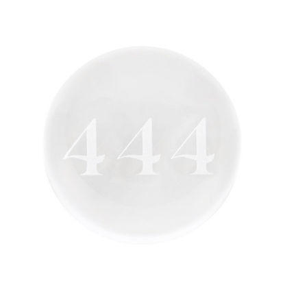 444 Angel Number Crystal Ball | Symbol of Protection Gift | Figurine