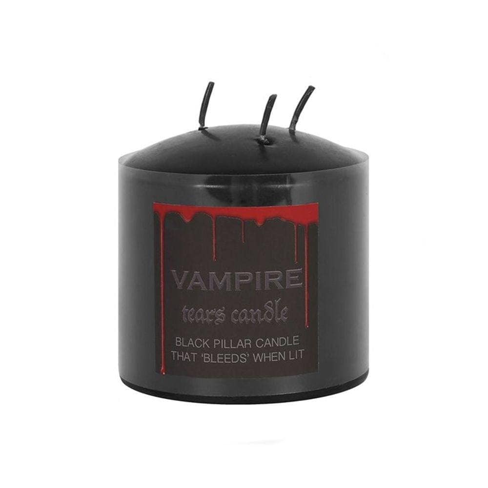 7.5cm Vampire Tears Pillar Candle | Calming Colour