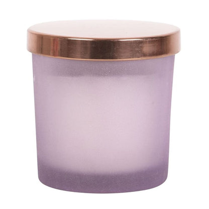 Abundance French Lavender Crystal Chip Candle | Calming Colour