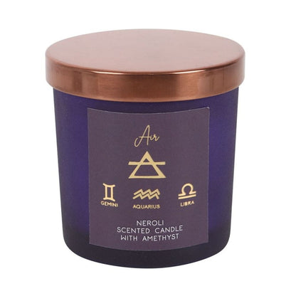 Air Element Neroli Crystal Chip Candle | Calming Colour