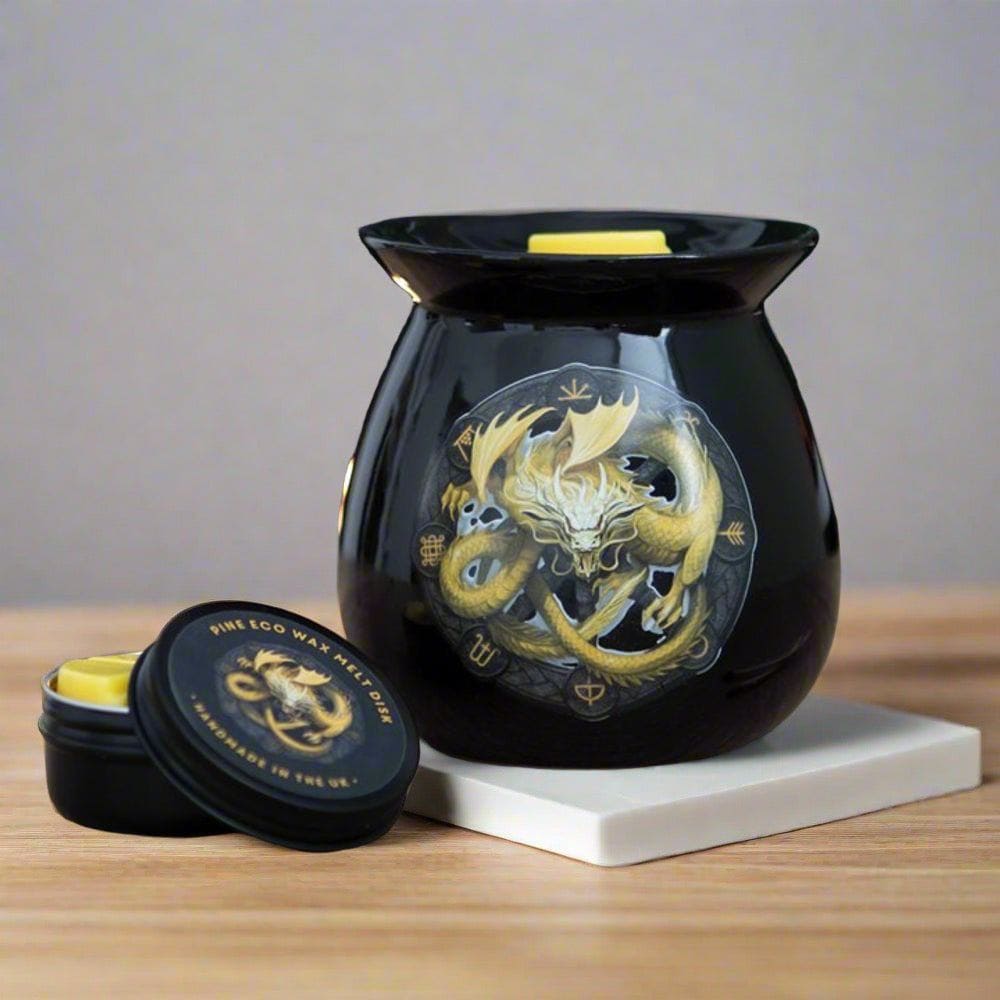 Anne Stokes | 'Imbolc' Wax Melt Burner Gift Set | Calming Colour