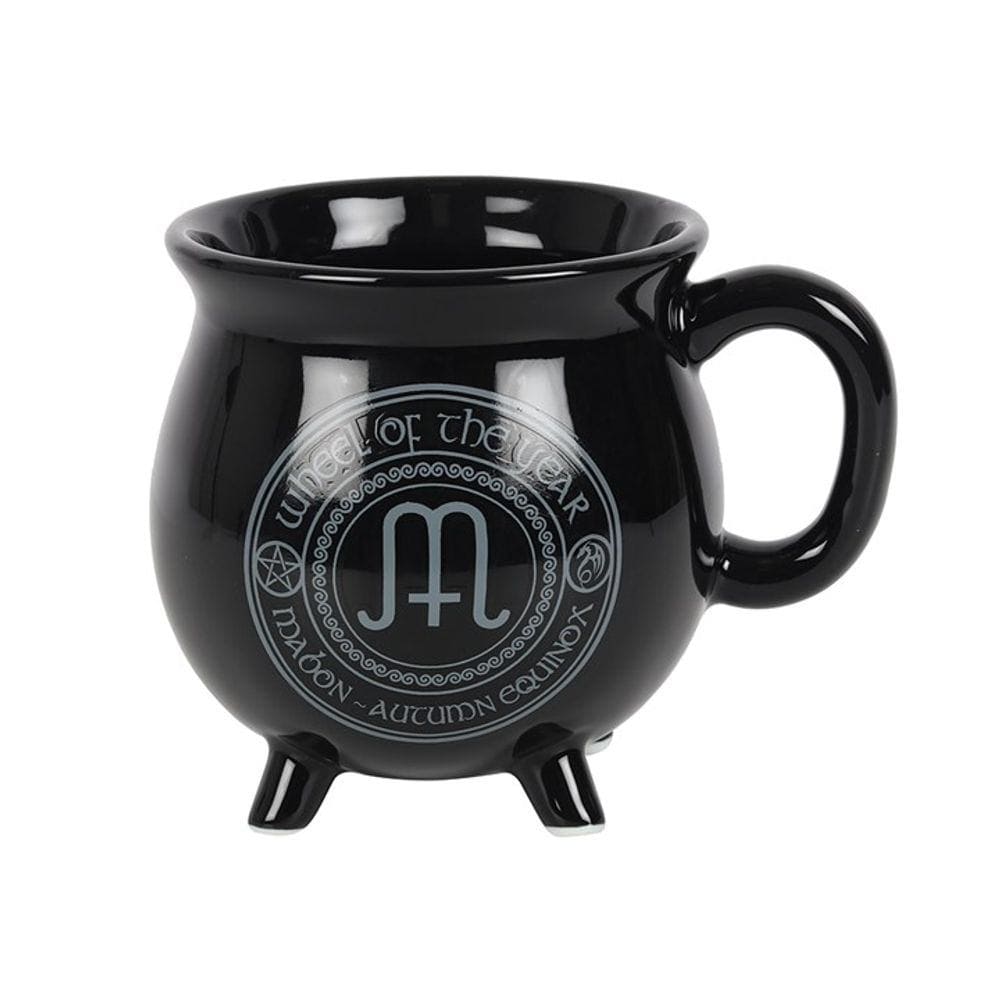 Anne Stokes | 'Mabon' Colour Changing Cauldron Mug | Calming Colour