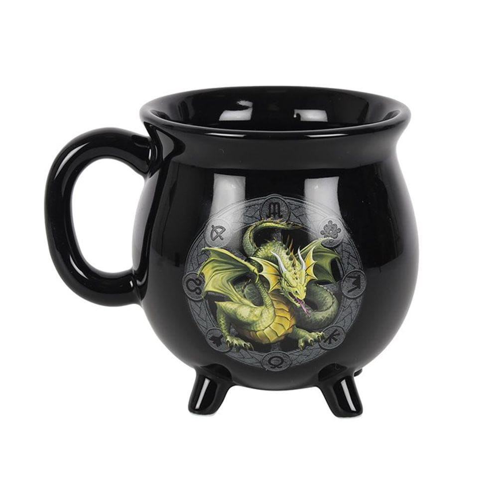 Anne Stokes | 'Mabon' Colour Changing Cauldron Mug | Calming Colour