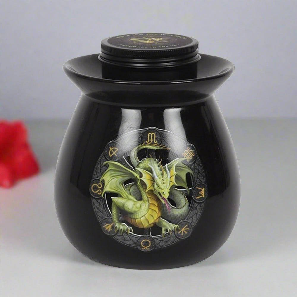 Anne Stokes | 'Mabon' Wax Melt Burner Gift Set | Calming Colour