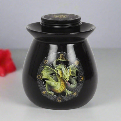 Anne Stokes | 'Mabon' Wax Melt Burner Gift Set | Calming Colour