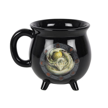 Anne Stokes | 'Ostara' Colour Changing Cauldron Mug | Calming Colour