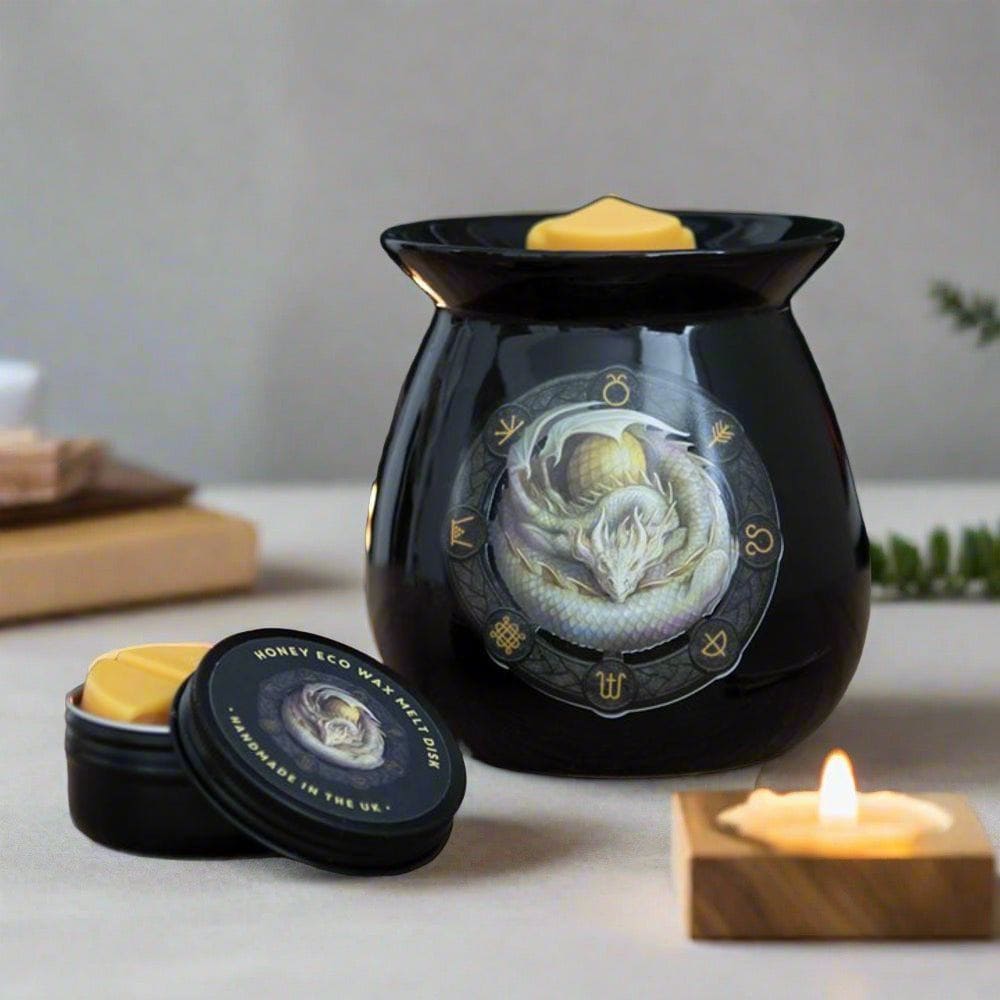 Anne Stokes | 'Ostara' Wax Melt Burner Gift Set | Calming Colour