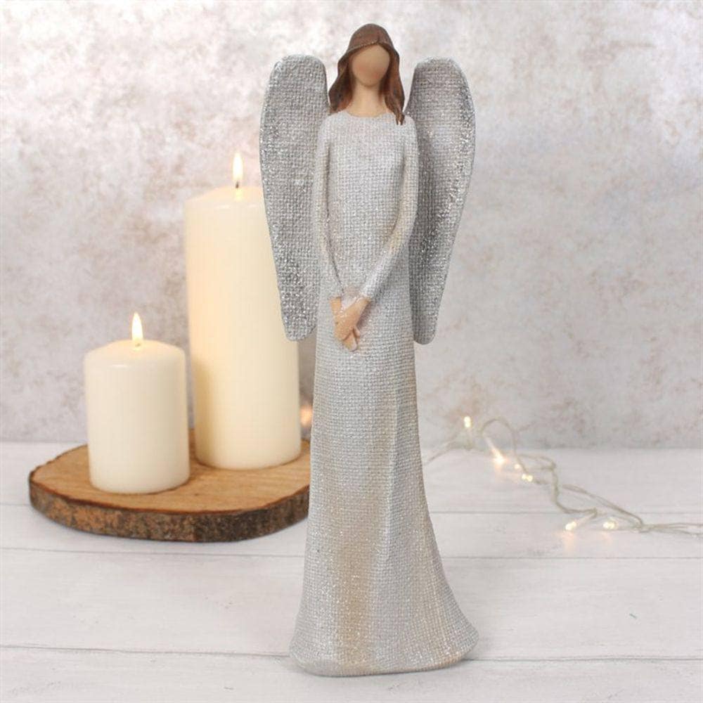 Aurora Large Angel Ornament | Calming Colour