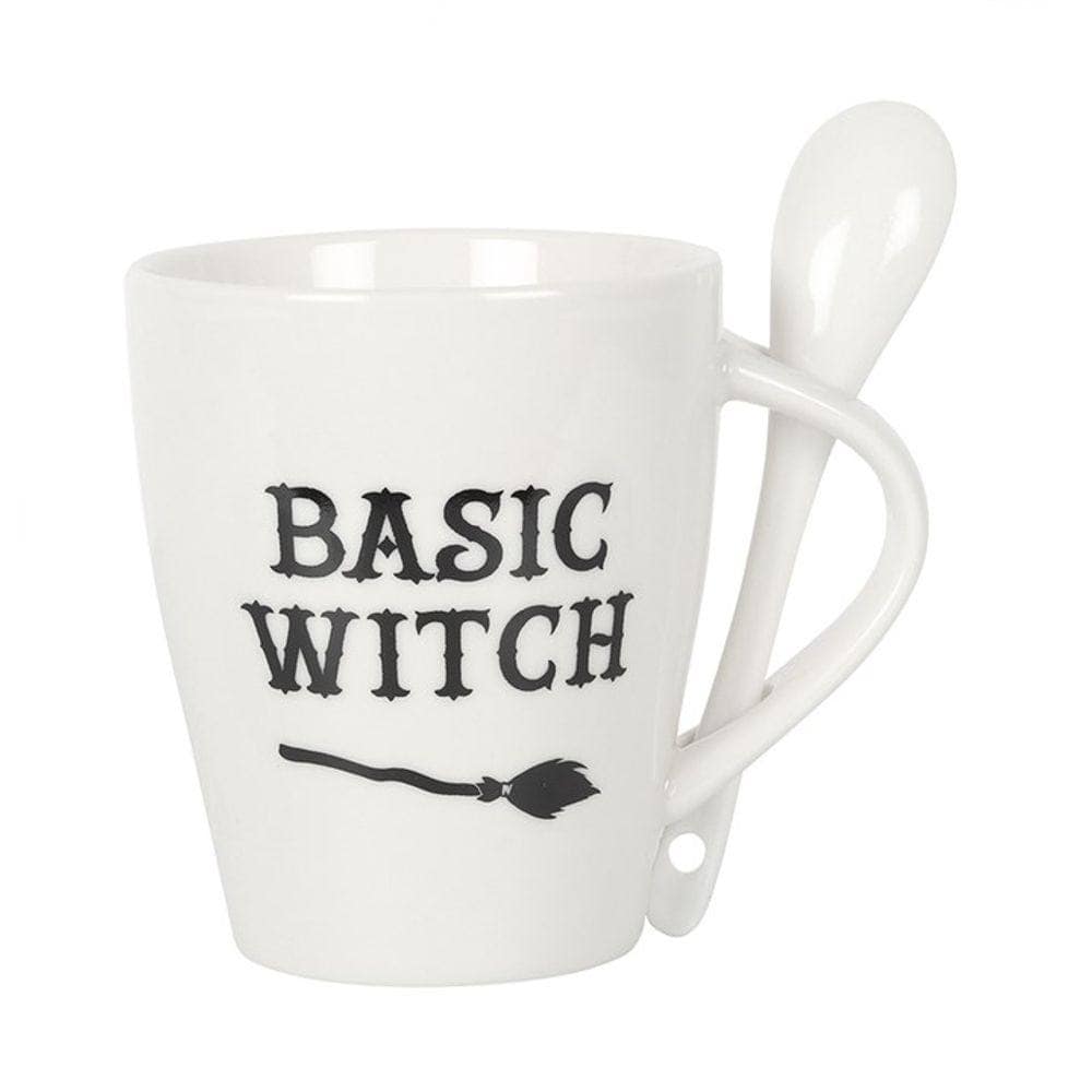 Basic Witch Mug and Spoon Set | Calming Colour