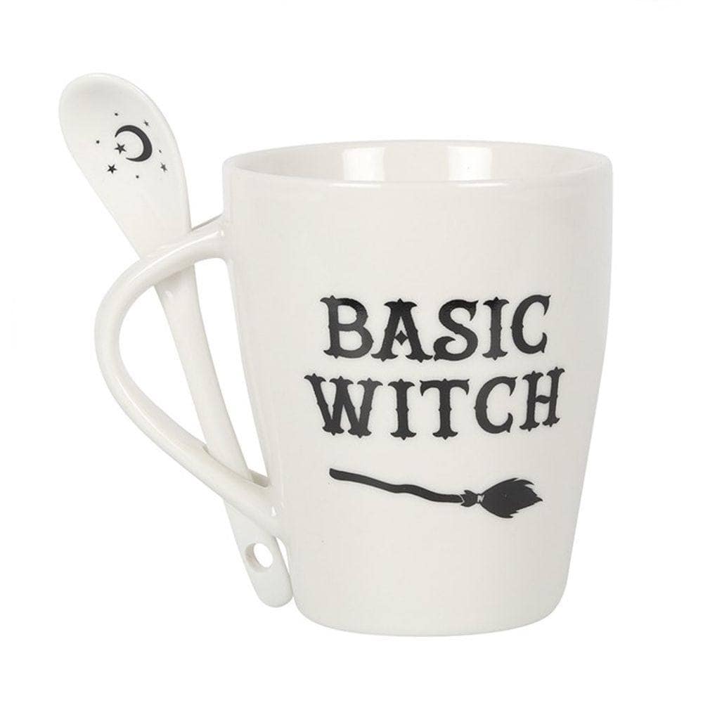 Basic Witch Mug and Spoon Set | Calming Colour