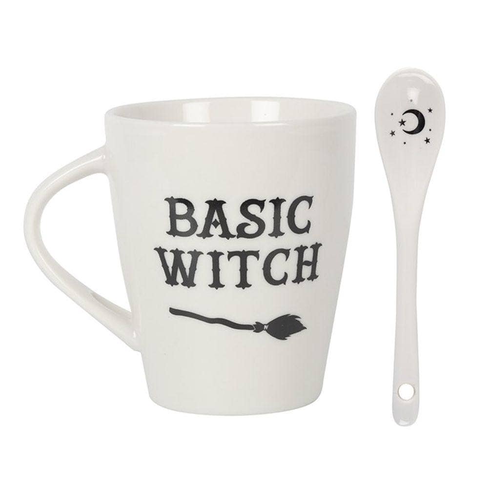 Basic Witch Mug and Spoon Set | Calming Colour