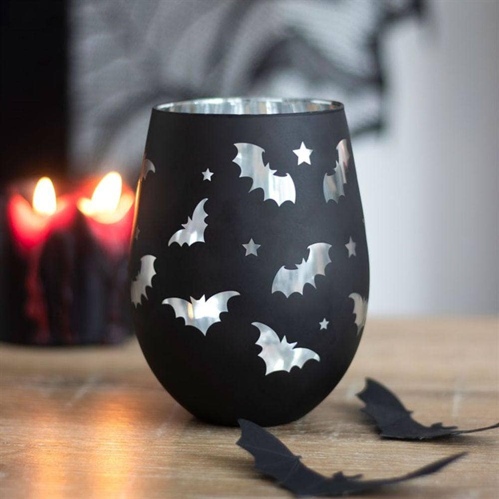 Bat Stemless Wine Glass | Calming Colour