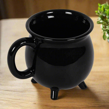 Black Cauldron Mug | Coffee/Tea Mug | Calming Colour