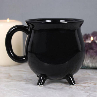 Black Cauldron Mug | Coffee/Tea Mug | Calming Colour