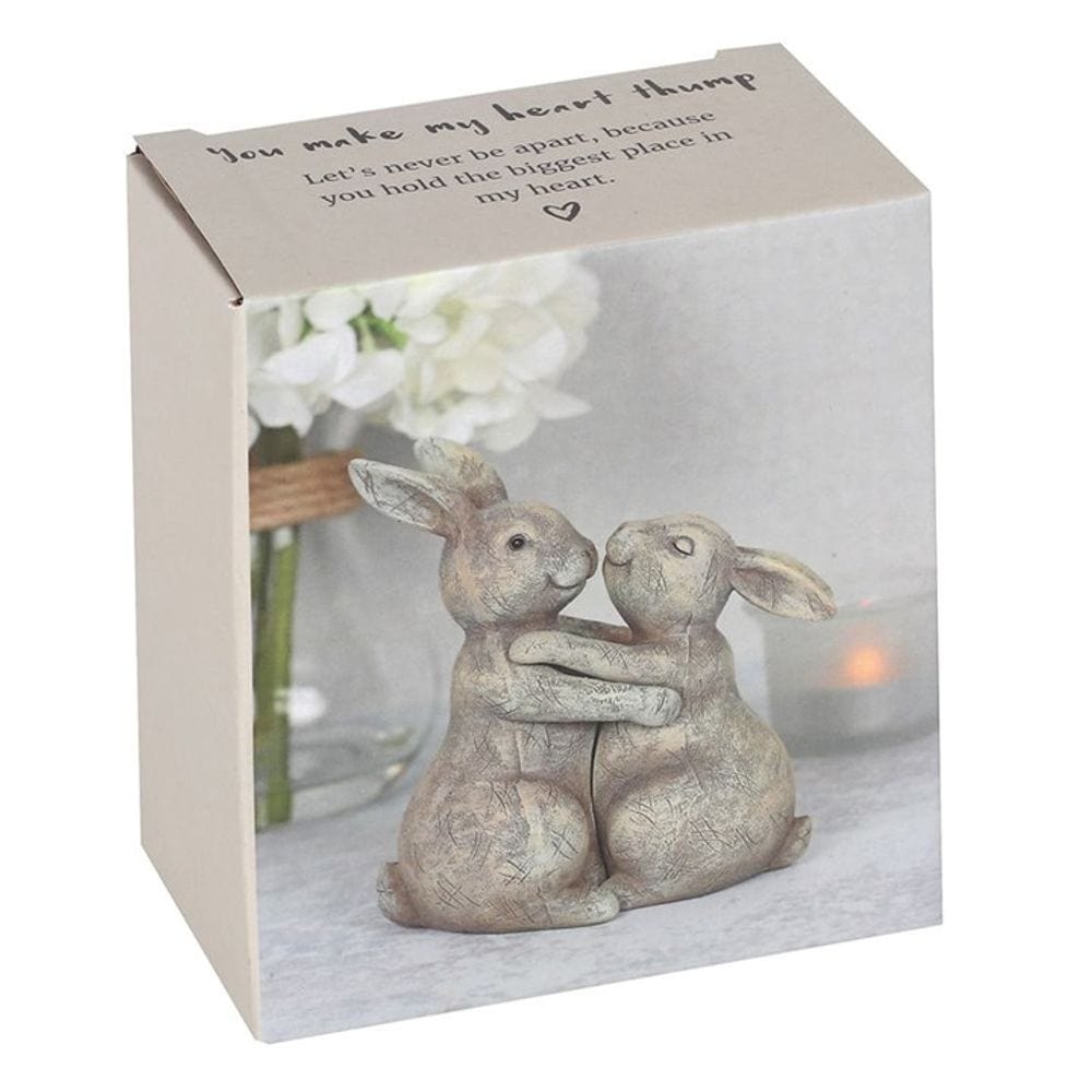 Bunny Ornament 'You Make My Heart Thump' | Calming Colour