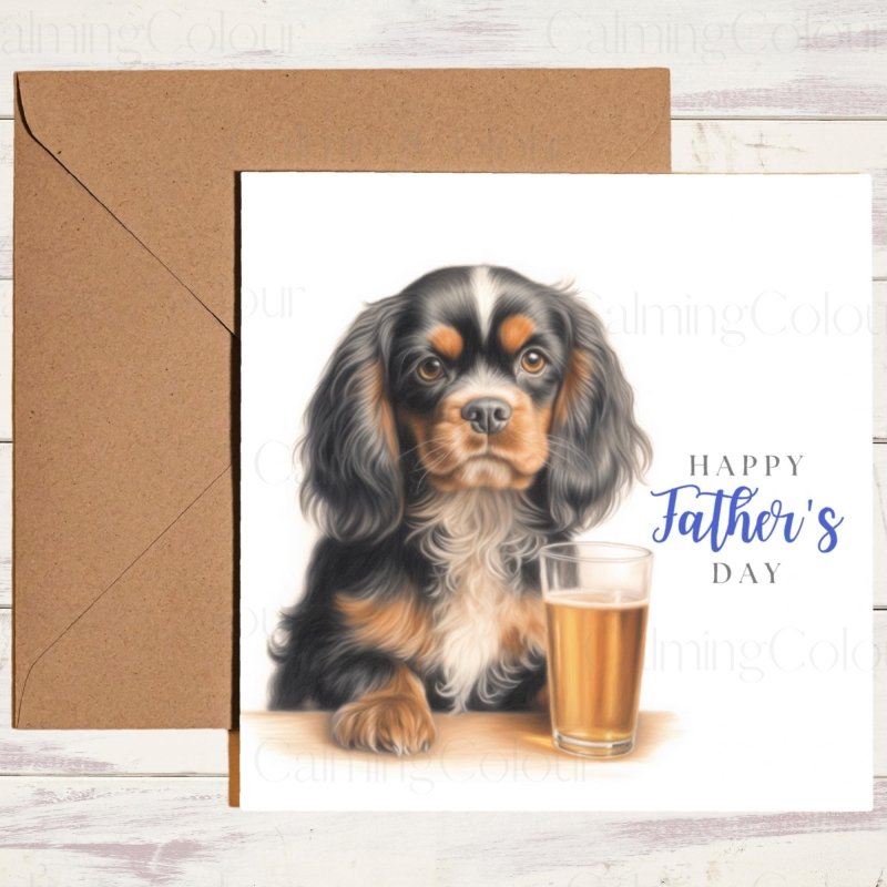 Cavalier King Charles Spaniel | Dad With Love | Father's Day