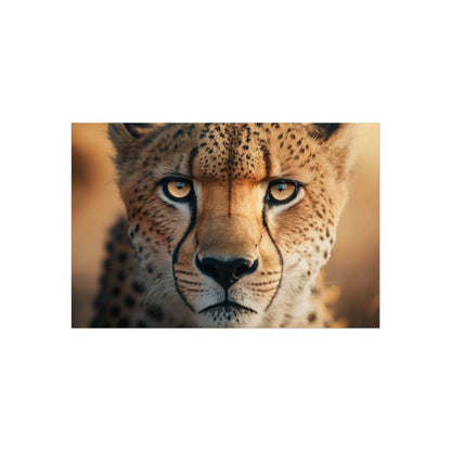 Cheetah - POSTER Print "Whispers of the Savannah: Cheetah's Gaze" | Calming Colour