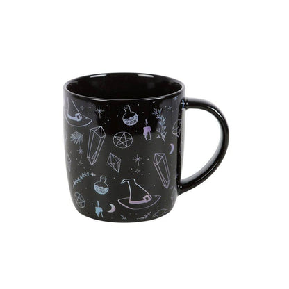 Crystal Witch Print Mug | Calming Colour