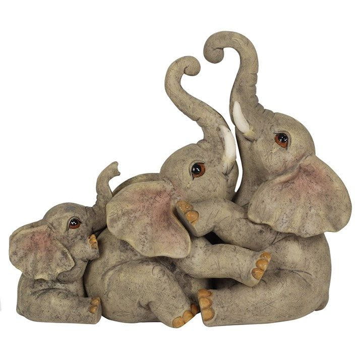 Elephant Family Ornament | Love & Family Gift | Figurine