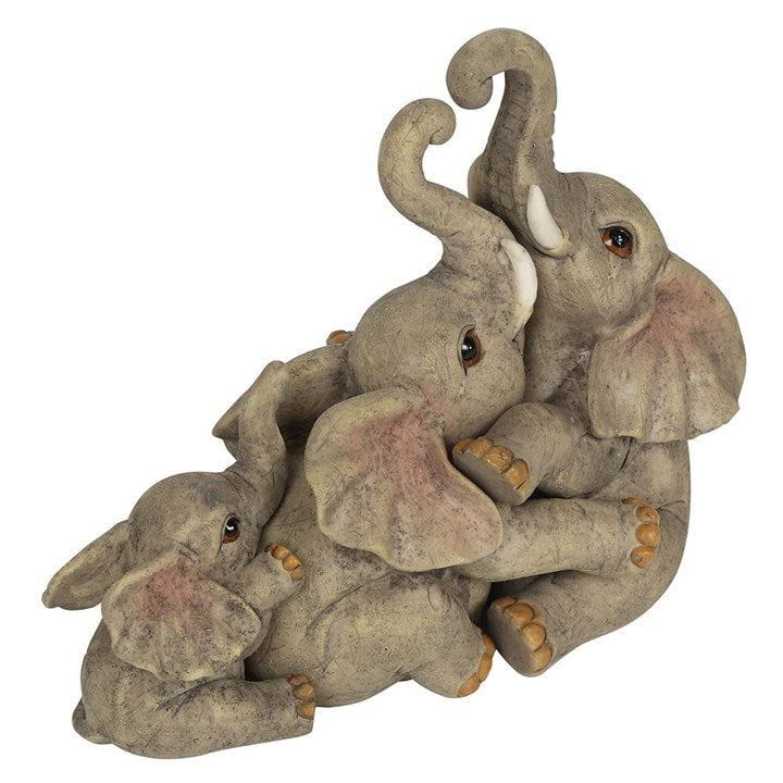 Elephant Family Ornament | Love & Family Gift | Figurine