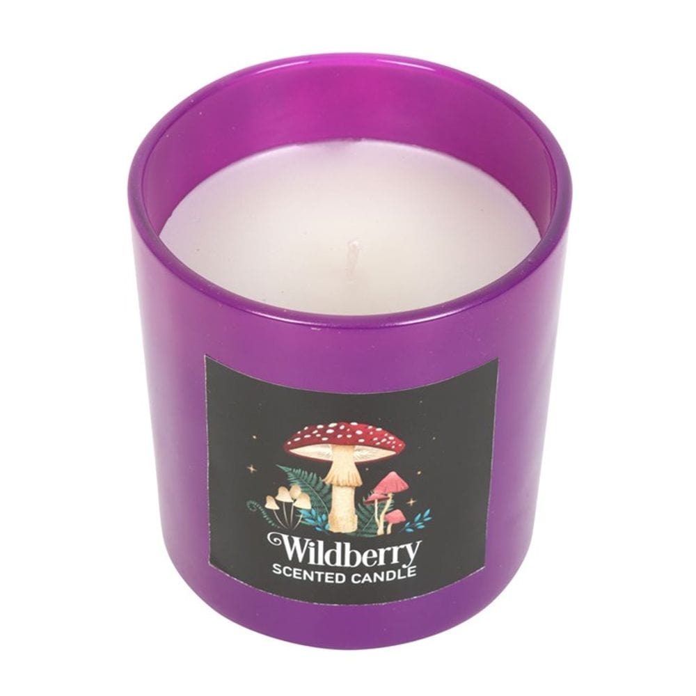 Forest Mushroom Wildberry Candle | Calming Colour