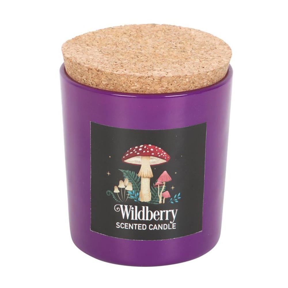 Forest Mushroom Wildberry Candle | Calming Colour