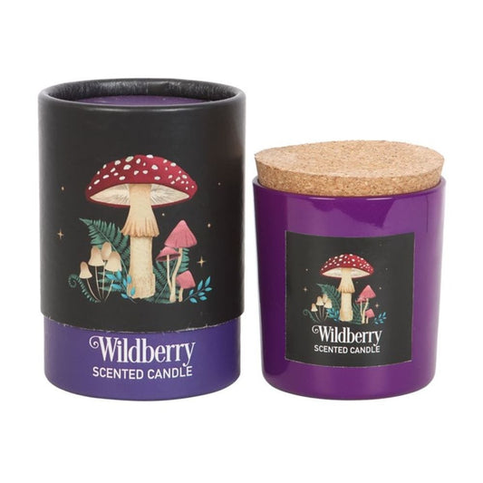 Forest Mushroom Wildberry Candle | Calming Colour