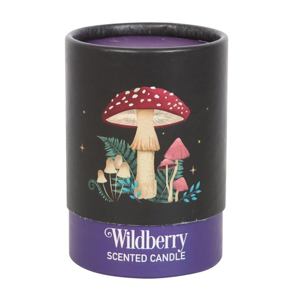 Forest Mushroom Wildberry Candle | Calming Colour