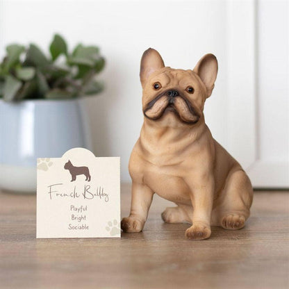 French Bull Dog | Resin Ornament | Calming Colour