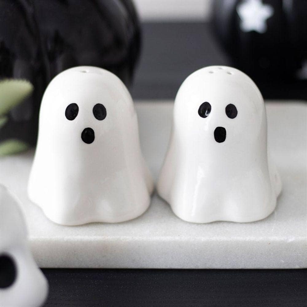 Ghost Salt and Pepper Shakers | Calming Colour