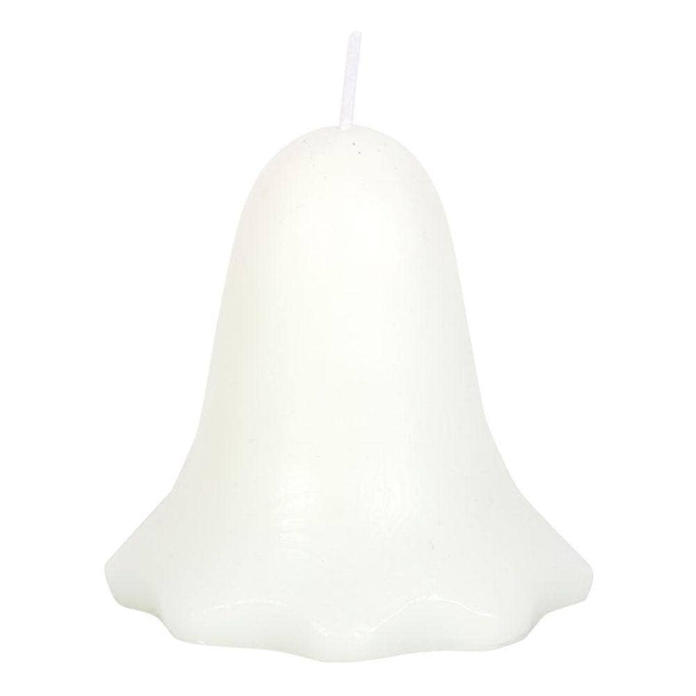 Ghoulish Unscented Ghost Candle | 10cm | Calming Colour