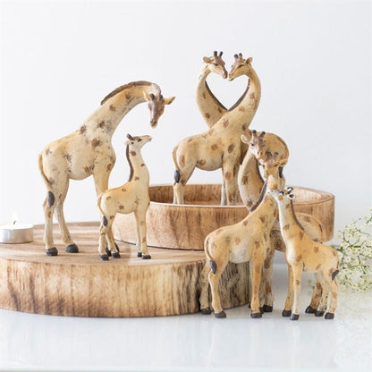 Giraffe Family Ornament | Calming Colour