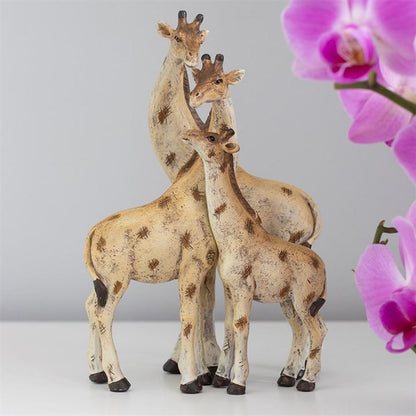 Giraffe Family Ornament | Calming Colour