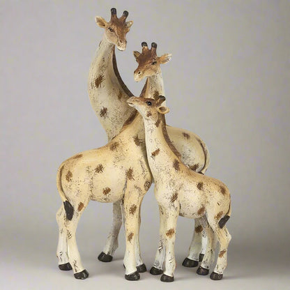 Giraffe Family Ornament | Calming Colour